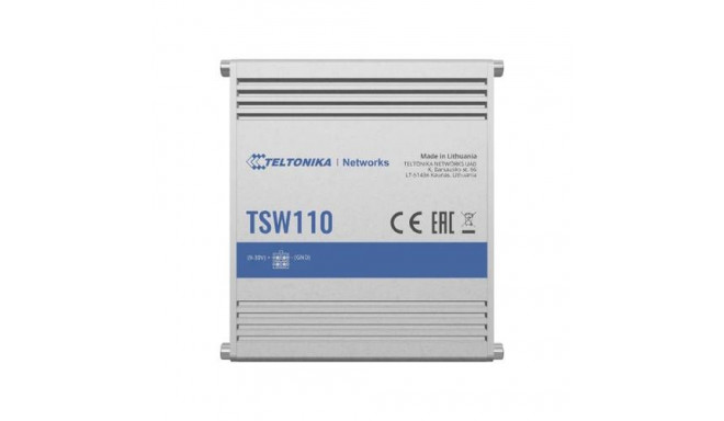 Teltonika TSW110 network switch Unmanaged Gigabit Ethernet (10/100/1000) Power over Ethernet (PoE) B