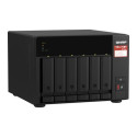 QNAP TS-673A NAS Tower Ethernet LAN Black V1500B