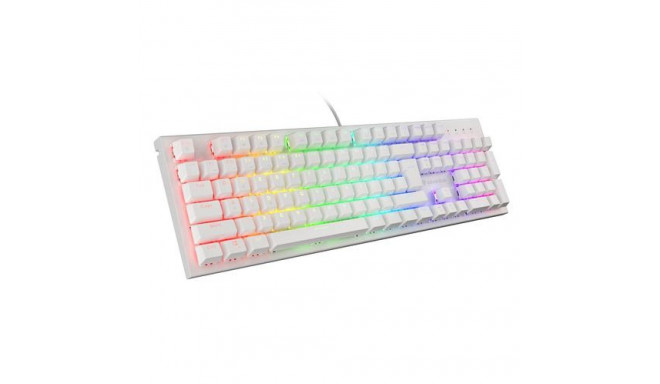 GENESIS Thor 303 keyboard Gaming USB QWERTY US International White