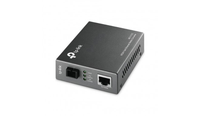 TP-Link MC111CS network media converter 100 Mbit/s Single-mode Black