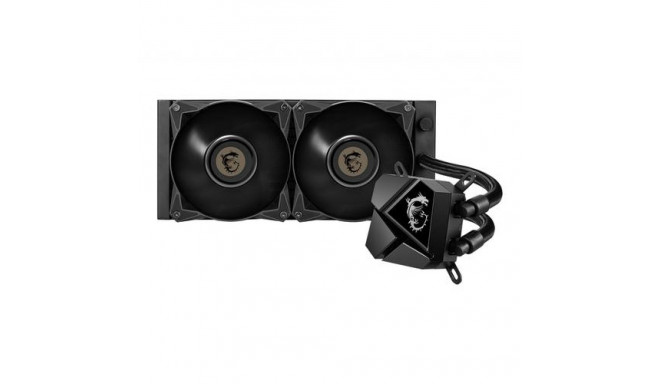MSI MAG CORELIQUID P240 Liquid CPU Cooler &#039;240mm Radiator, 2x 120mm PWM Fan, Compatible wit