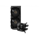 MSI MAG CORELIQUID P240 Liquid CPU Cooler &#039;240mm Radiator, 2x 120mm PWM Fan, Compatible wit