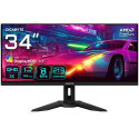 GIGABYTE M34WQ 34” WQHD Gaming Monitor - 3440x1440 (WQHD), 144Hz, 1ms, 400 cd/m2, FreeSync Premium, 