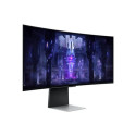 Samsung G85SB computer monitor 86.4 cm (34&quot;) 3440 x 1440 pixels UltraWide Quad HD OLED Silv