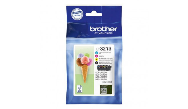 Brother LC3213VALDR ink cartridge 4 pc(s) Original Black, Cyan, Magenta, Yellow