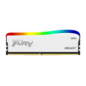 Kingston Technology FURY 16GB 3600MT/s DDR4 CL17 DIMM (Kit of 2) Beast White RGB SE