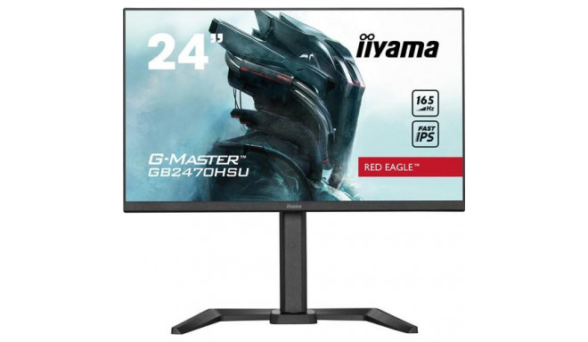 iiyama G-MASTER GB2470HSU-B5 LED display 61 cm (24&quot;) 1920 x 1080 pixels Full HD Black