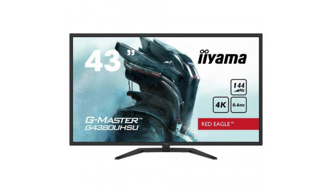 iiyama G-MASTER G4380UHSU-B1 computer monitor 108 cm (42.5&quot;) 3840 x 2160 pixels 4K Ultra HD