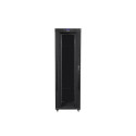 Lanberg FF01-8242-12BL rack cabinet 42U Freestanding rack Black