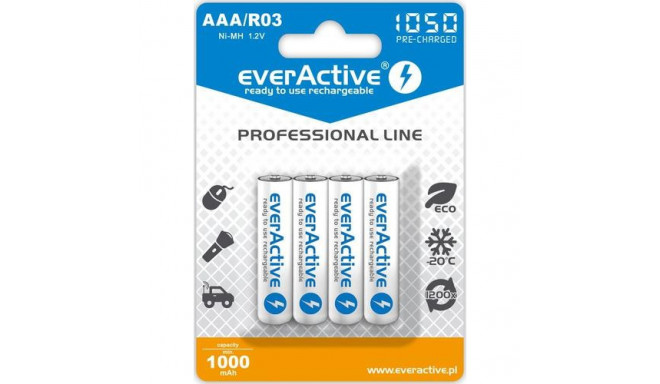 Everactive EVHRL03-1050 household battery Rechargeable battery AAA Nickel-Metal Hydride (NiMH)