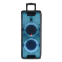 NGS WILD RAVE 2 Stereo portable speaker Black 300 W