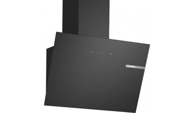 Bosch Serie 2 DWK65DK60 cooker hood Wall-mounted Black 430 m³/h