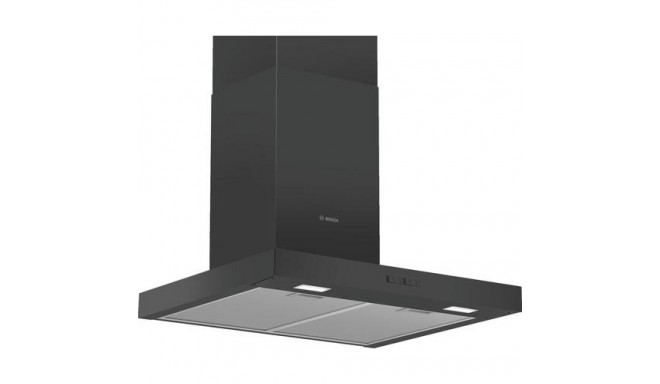 Bosch Serie 2 DWB66BC60 cooker hood Wall-mounted Black 621 m³/h