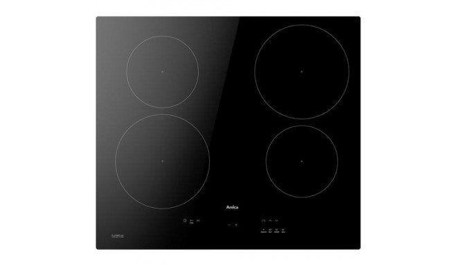 Amica DI 6410 PPB hob Black Built-in 59.2 cm Zone induction hob 4 zone(s)