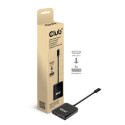 CLUB3D USB3.2 Gen2 Type-C(DP™ Alt-Mode) to DisplayPort™ Dual Monitor 4K60Hz M/F MST hub
