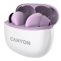 Canyon TWS-5 Headset Wireless In-ear Calls/Music/Sport/Everyday USB Type-C Bluetooth Violet