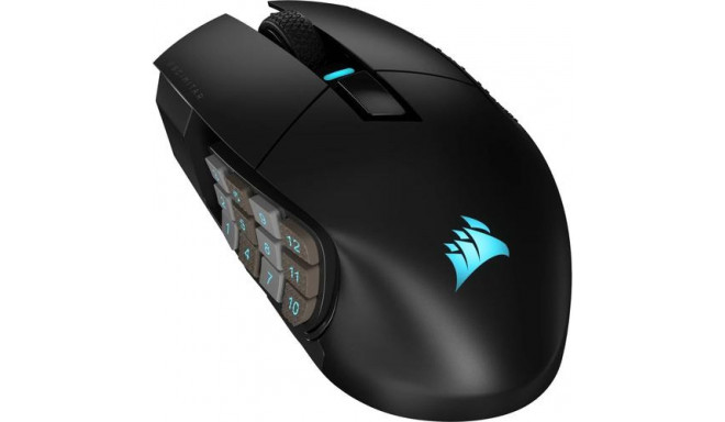 Corsair SCIMITAR ELITE WIRELESS mouse Gaming Right-hand RF Wireless + Bluetooth + USB Type-C Optical