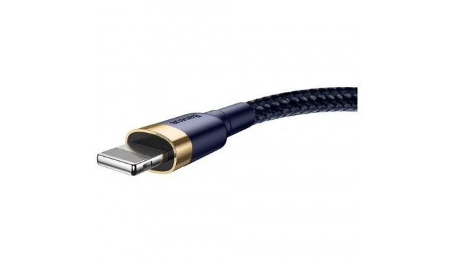 Baseus CALKLF-CV3 lightning cable 2 m Blue, Gold