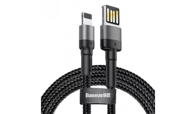 Baseus CALKLF-HG1 lightning cable 2 m Grey, Black