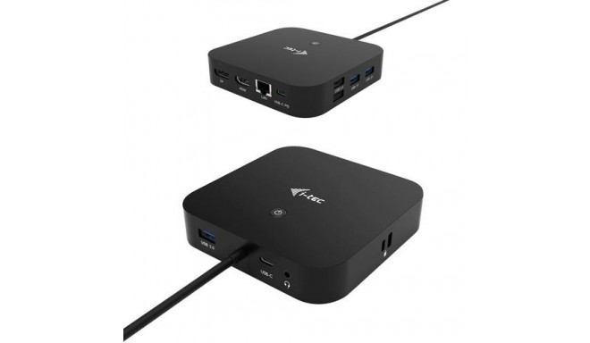 i-tec USB-C HDMI DP Docking Station with Power Delivery 100 W
