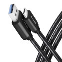 Axagon BUCM3-AM20AB USB cable USB 3.2 Gen 1 (3.1 Gen 1) 2 m USB C USB A Black