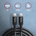 Axagon BUCM-CM20AB USB cable USB 2.0 2 m USB C Black