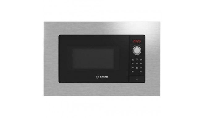 Bosch BFL623MS3 microwave Built-in Solo microwave 20 L 800 W Stainless steel