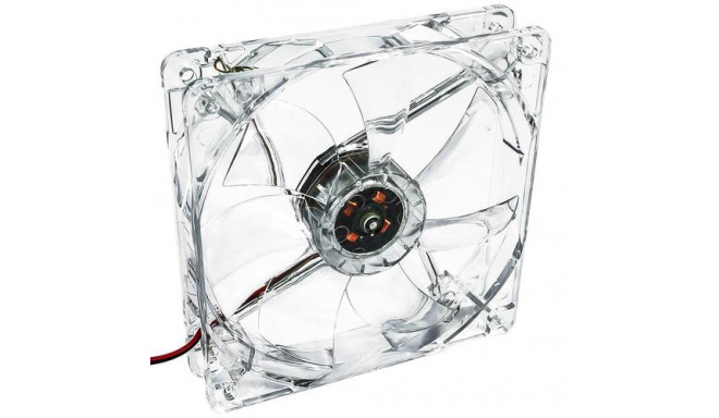 Akyga AW-12A-BR computer cooling system Computer case Fan 12 cm Transparent 1 pc(s)