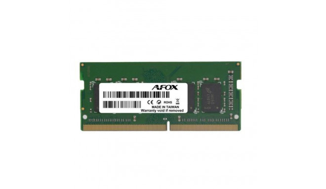 AFOX AFSD34BN1P memory module 4 GB 1 x 4 GB DDR3 1600 MHz