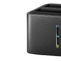 Axagon ADSA-D25 storage drive docking station USB 3.2 Gen 1 (3.1 Gen 1) Type micro-B Black