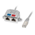 Lanberg AD-0026-S network splitter Silver