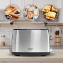 Adler AD 3214 toaster 7 2 slice(s) 900 W Silver