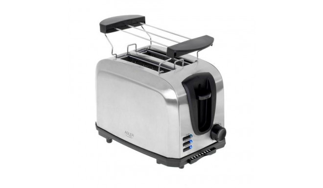 Adler AD 3222 toaster 7 2 slice(s) 1000 W Silver