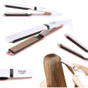 Adler AD 2321 hair styling tool Straightening iron Steam Red 45 W 1.83 m