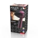 Adler AD 2247 hair dryer 1400 W Black, Purple