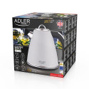 Adler AD 1343 electric kettle 1.5 L 1850 W Grey