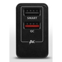 Axagon ACU-QS24 mobile device charger Smartphone Black AC Fast charging Indoor