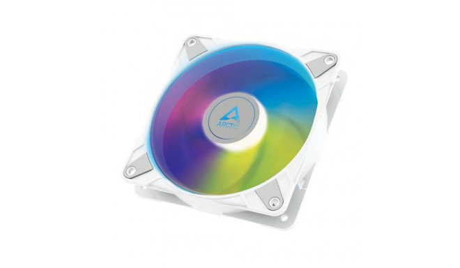 ARCTIC P12 PWM PST A-RGB 0dB - Semi-Passive 120 mm Fan with Digital A-RGB in white