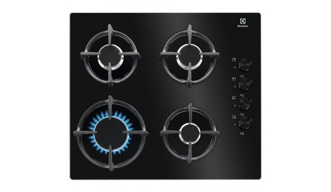 Electrolux KGG6407K Black Built-in 60 cm Gas 4 zone(s)