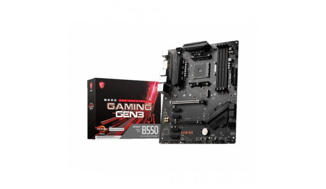 MSI B550 GAMING GEN3 AMD B550 Socket AM4 ATX