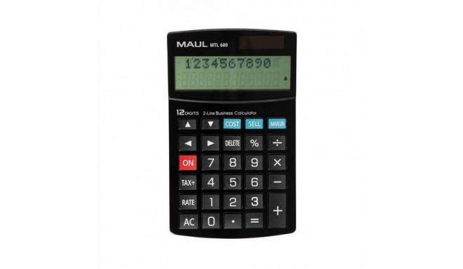 MAUL MTL 600 calculator Desktop Display Black