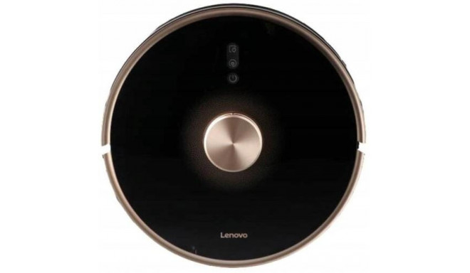 Lenovo T1S Pro robot vacuum 0.4 L Bagless Black, Gold