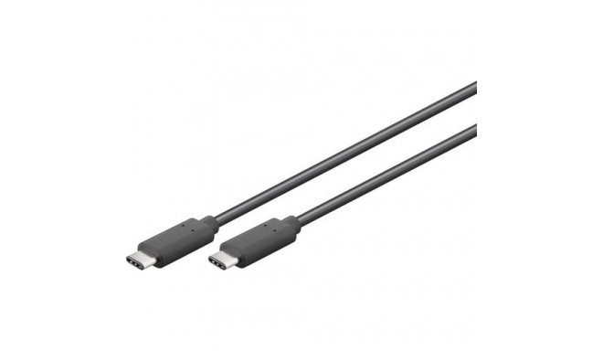 Goobay USB 3.1 Gen 1 0.5 m USB cable USB 3.2 Gen 1 (3.1 Gen 1) USB C Black