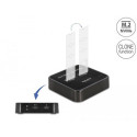 DeLOCK M.2 Docking Station for 2 x M.2 NVMe PCIe SSD with Clone function