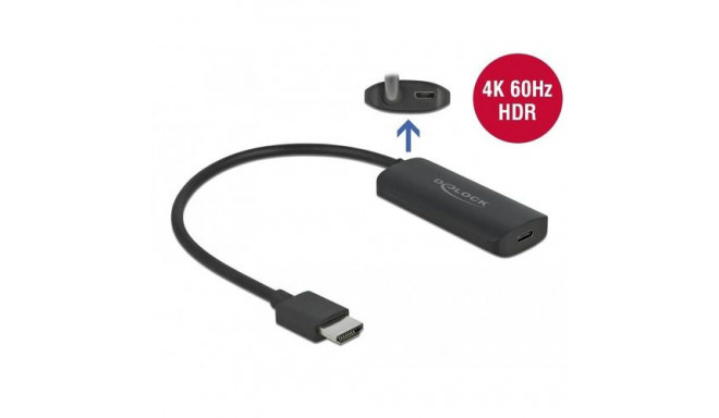 DeLOCK Adapter HDMI-A male to USB Type-C female (DP Alt Mode) 4K 60 Hz