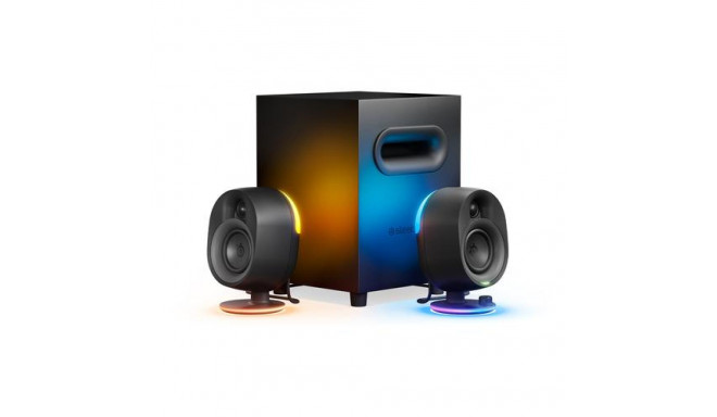 Steelseries Arena 7 speaker set PC/Laptop Black 2.1 channels 2-way Bluetooth
