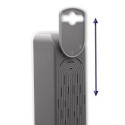 Qoltec 50292 power extension 1.8 m 6 AC outlet(s) Indoor White
