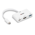 Lindy USB 3.2 Type C to HDMI Converter with USB Type A Port and Power Delivery