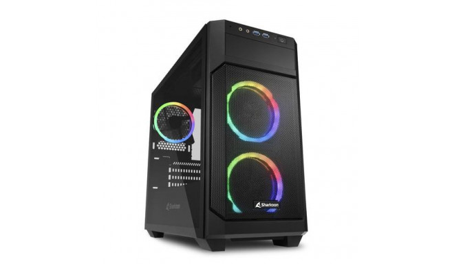 Sharkoon V1000 RGB Micro Tower Black