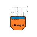 Shelly Plus i4 electrical relay Orange